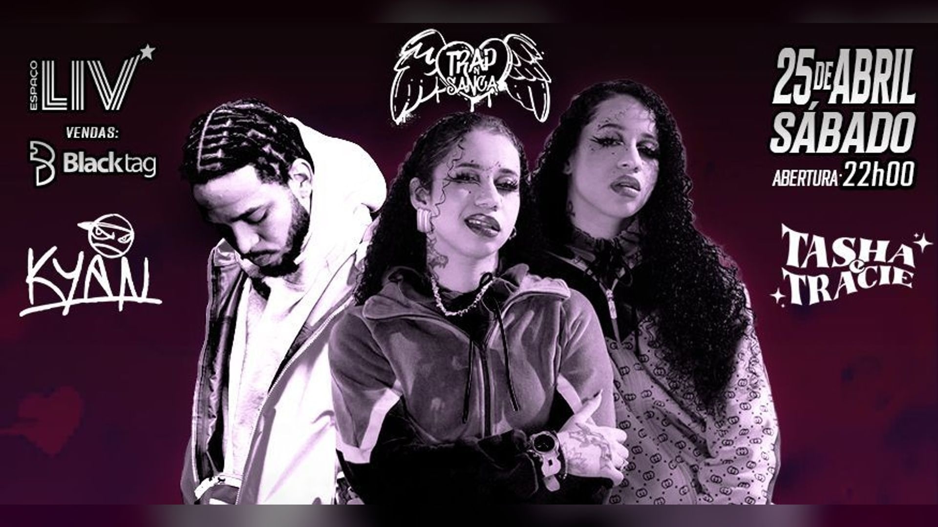Capa · TRAP in Sanca X Kyan, Tasha & Tracie
