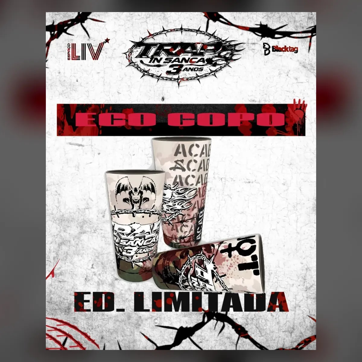 Eco Copo 3 Anos · Ed. Limitada